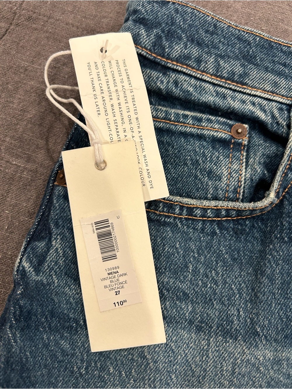 Denim Forum Mena Denim Skirt - Picture 4 of 5